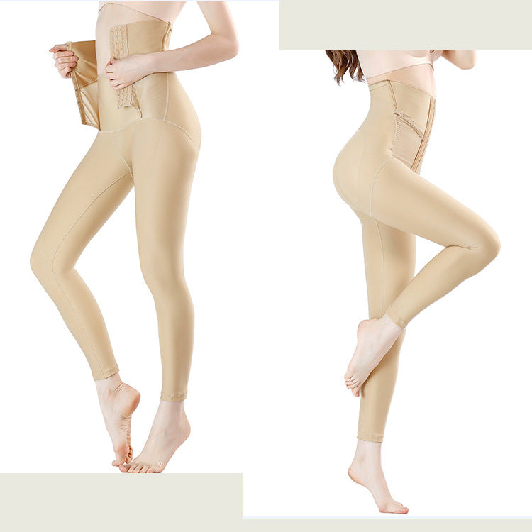 Postpartum women's abdominal shaping pants tighten the waist and buttocks