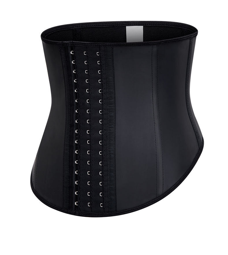 European and American 9 Fish Bone Matte Latex Waist, Abdominal Outdoor Body Shaping
