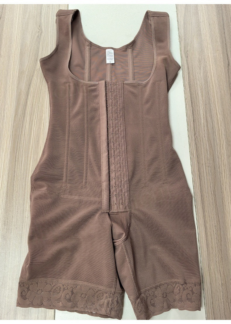 Enlarge hip lifting, open button closure, anti rollover shapewear