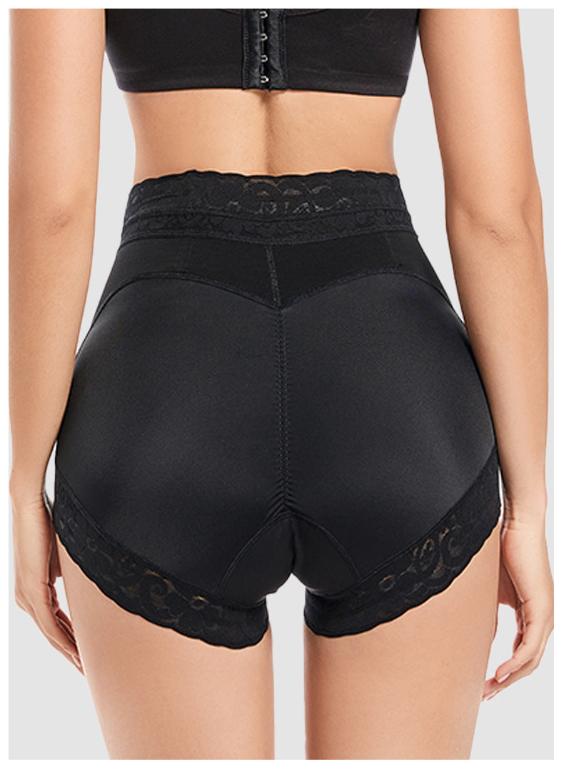 European and American tight fitting mid waist shaping pants without rolled edges