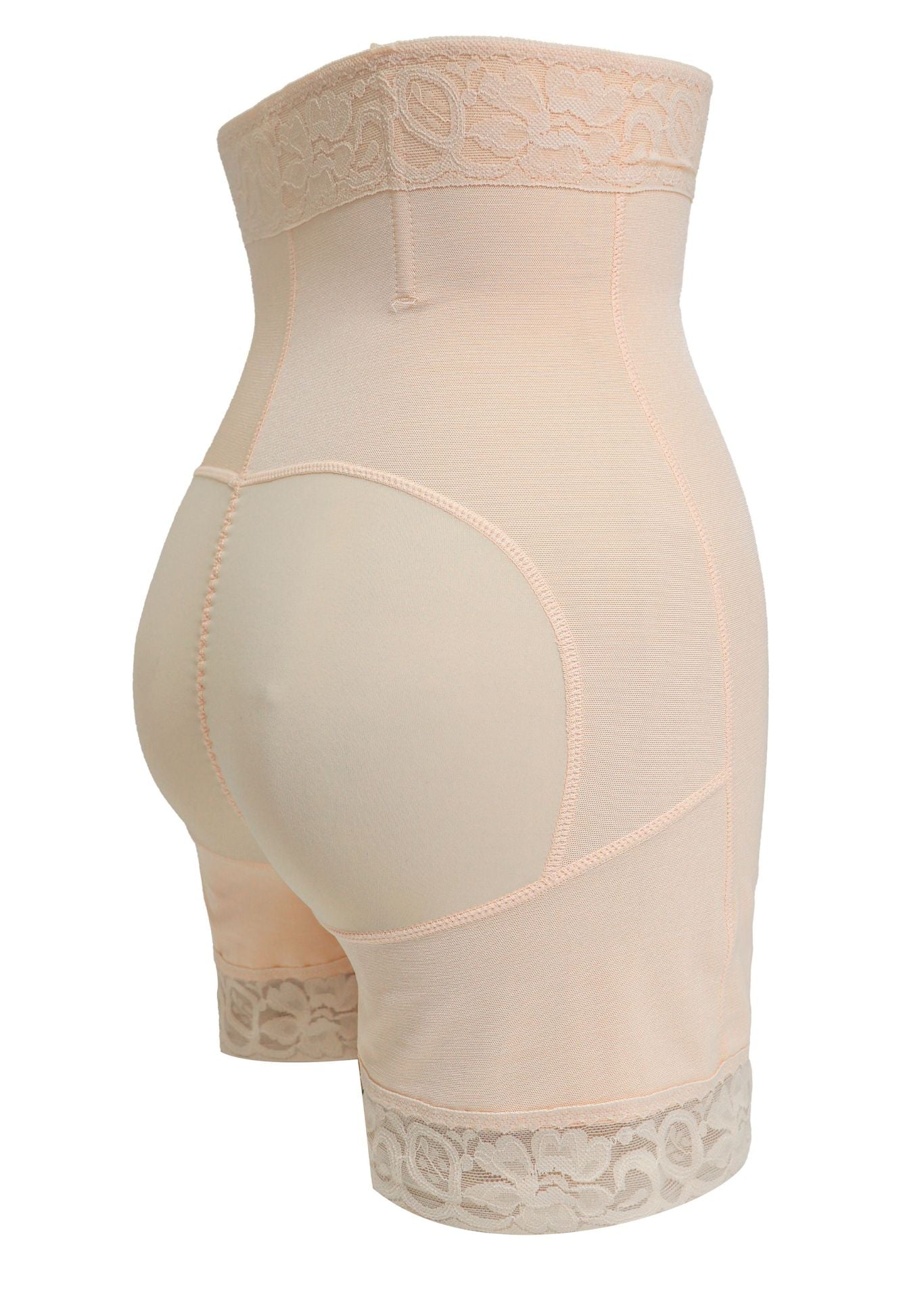 Zipper high waisted hip and abdominal lifting pants, body shaping pants