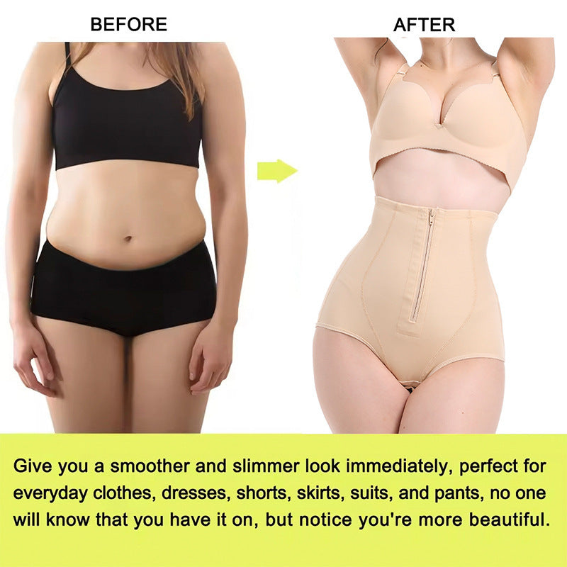 Plus Size Tummy Control Pants Body Shaping Tight Hip Lift Pants Waist Control Briefs