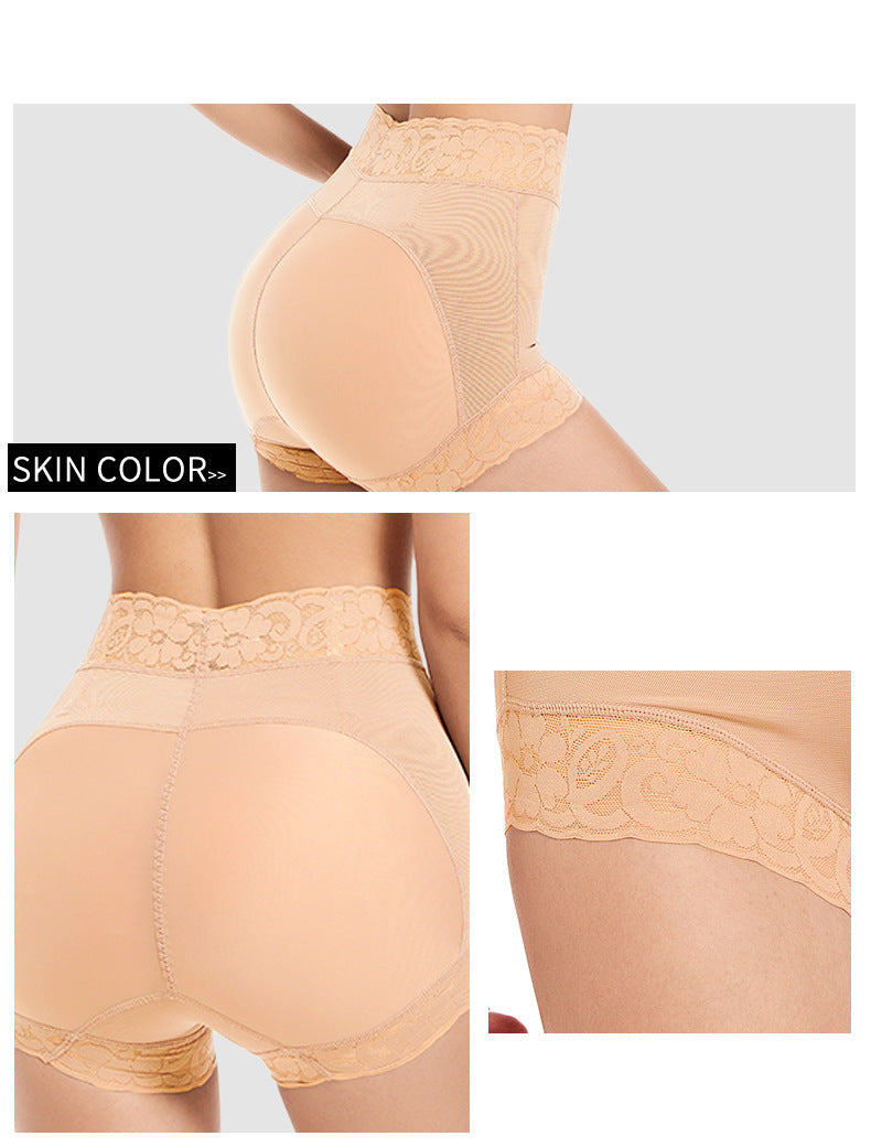 European and American tight fitting mid waist shaping pants without rolled edges