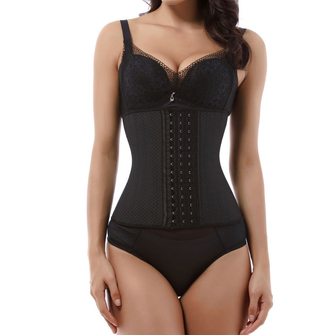 25 steel reinforced latex waist sports belt high elasticity shapewear