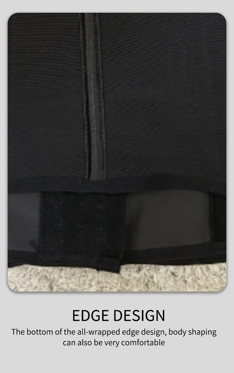 Women's outdoor fitness waist anti roll vest with bra, zipper shaping top