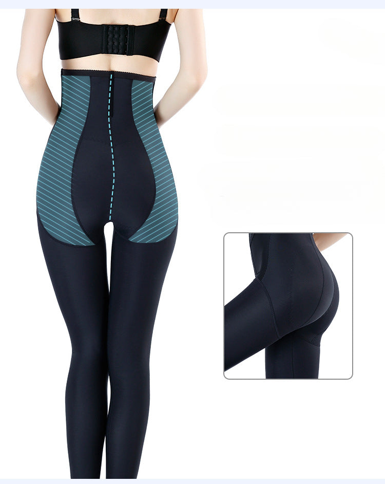 Postpartum women's abdominal shaping pants tighten the waist and buttocks