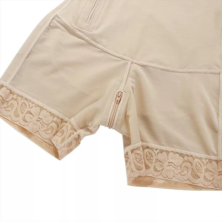 European and American side pull up plus size hip lifting tight shapewear