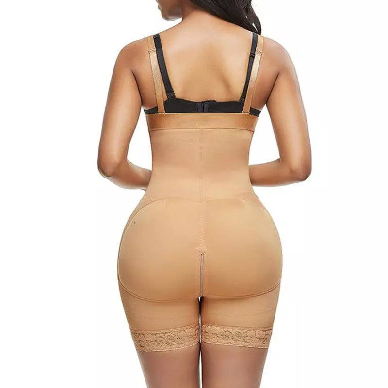 Plus Size Detachable Strap Shapewear High Waist Hip Lift Pants Tight Tummy Control Bodysuit