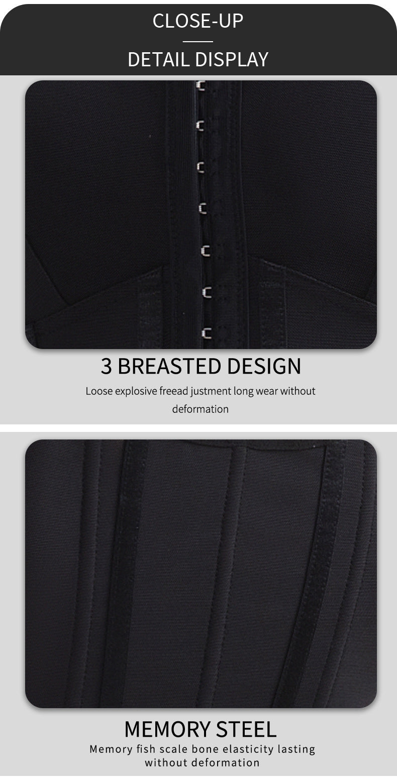Strap style sports postpartum buckle high elastic waist shaping top