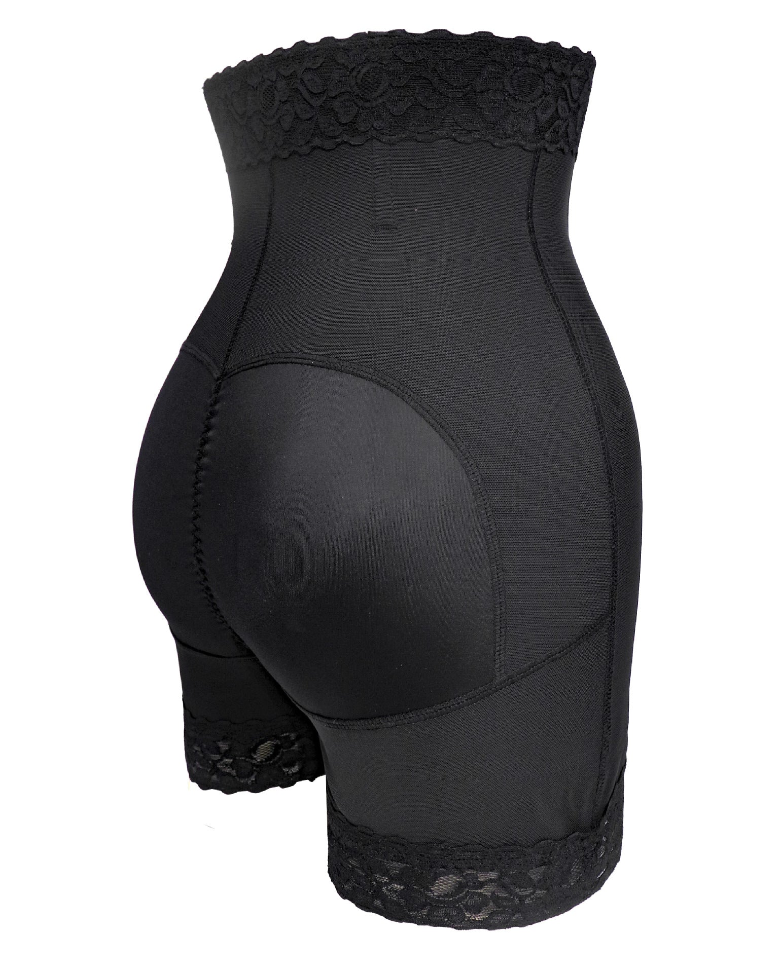 Zipper high waisted hip and abdominal lifting pants, body shaping pants