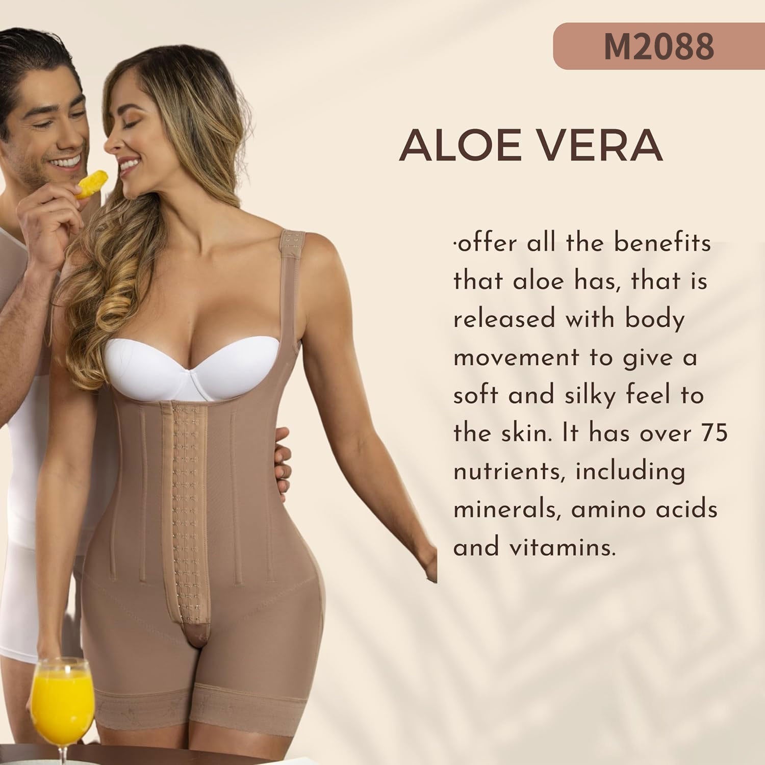 Enlarge hip lifting, open button closure, anti rollover shapewear