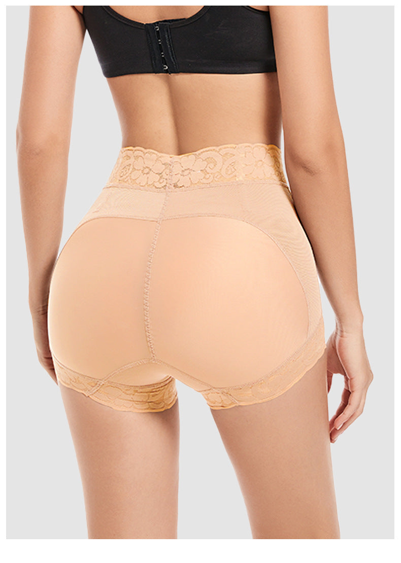 European and American tight fitting mid waist shaping pants without rolled edges