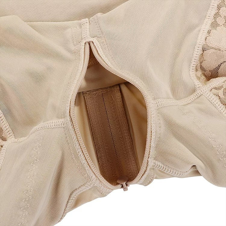 European and American side pull up plus size hip lifting tight shapewear