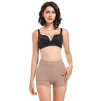 European and American tight fitting mid waist shaping pants without rolled edges