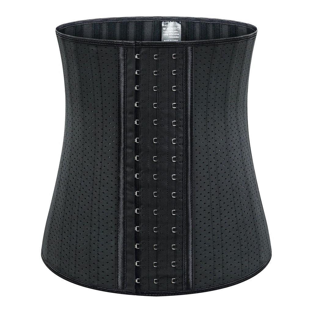 25 steel reinforced latex waist sports belt high elasticity shapewear