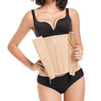 Summer European and American oversized thin latex waistband waist shaping top