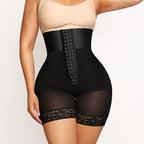Plus size women's round belly hip cushion seamless non rolling lifting hip shaping pants