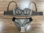 Sexy Lace Lingerie French Style Ultra-Thin Large Bust Minimizer Plus Size Side Breast Collection Anti-Sagging Set