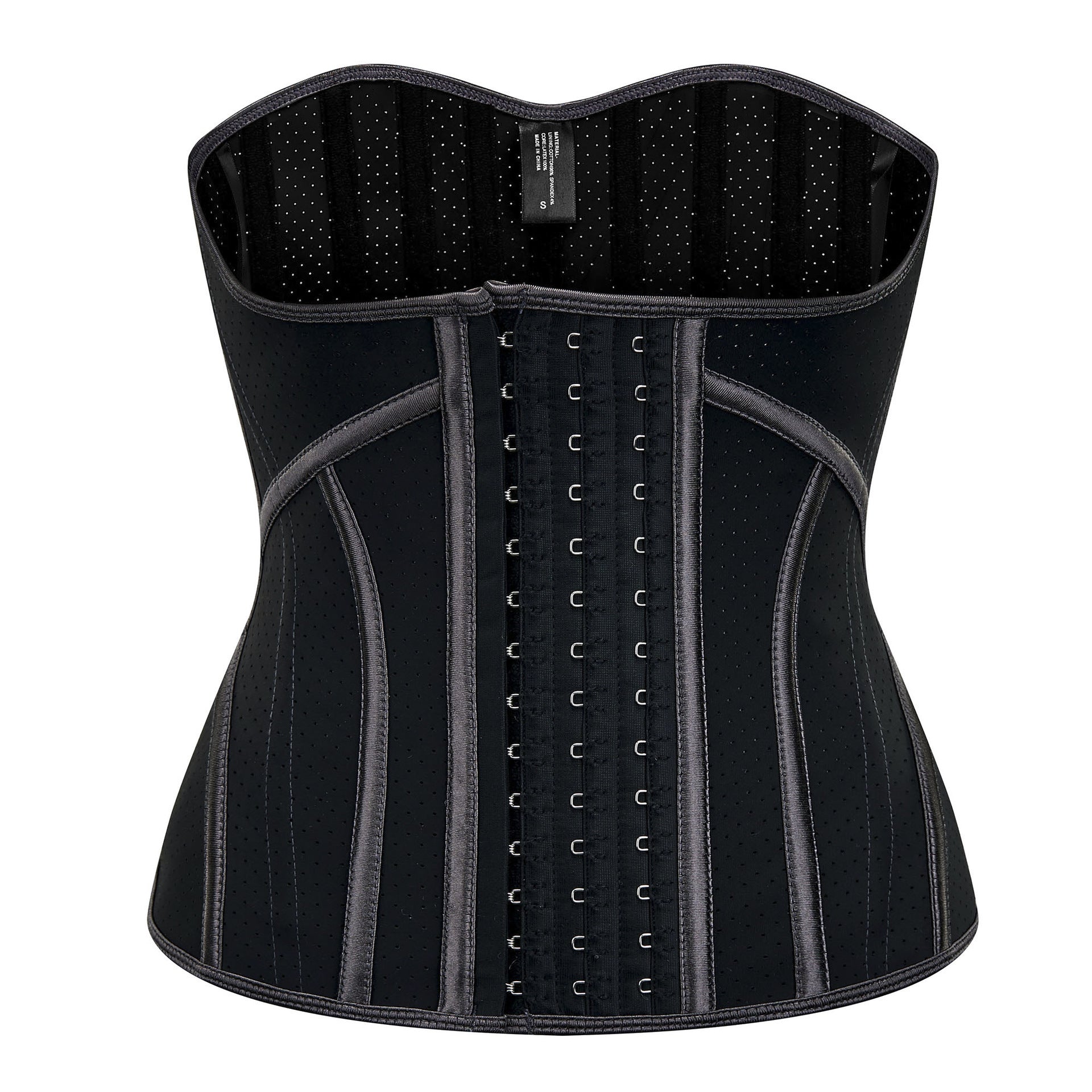 European and American latex purple [double-layer] waist belt tightens abdominal belt shaping