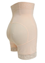 Zipper high waisted hip and abdominal lifting pants, body shaping pants