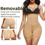 Plus Size Detachable Strap Shapewear High Waist Hip Lift Pants Tight Tummy Control Bodysuit