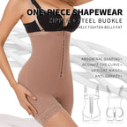 Plus Size Detachable Strap Shapewear High Waist Hip Lift Pants Tight Tummy Control Bodysuit