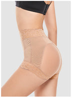 European and American tight fitting mid waist shaping pants without rolled edges