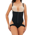 European and American high waisted abdominal belt button lifting hip tight shaping pants