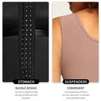 European and American plus button off shoulder tight corset, abdominal lifting hip jumpsuit