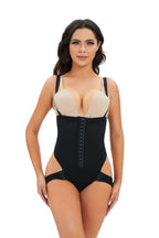 European and American high waisted abdominal belt button lifting hip tight shaping pants