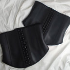 European and American 9 Fish Bone Matte Latex Waist, Abdominal Outdoor Body Shaping
