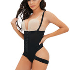 European and American high waisted abdominal belt button lifting hip tight shaping pants