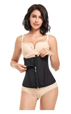 Summer European and American oversized thin latex waistband waist shaping top