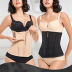 Summer European and American oversized thin latex waistband waist shaping top