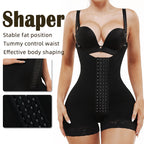 Four button plus size European and American style waist hip lifting jumpsuit
