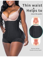 Plus Size Curvy Women Waist Cincher Body Shaper with Hip Enhancer and Butt Lifter
