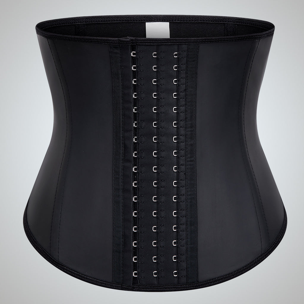 European and American 9 Fish Bone Matte Latex Waist, Abdominal Outdoor Body Shaping