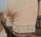 Zipper high waisted hip and abdominal lifting pants, body shaping pants