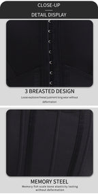 Strap style sports postpartum buckle high elastic waist shaping top