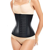 European and American 9 Fish Bone Matte Latex Waist, Abdominal Outdoor Body Shaping